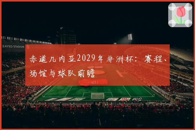 赤道几内亚2029年非洲杯：赛程、场馆与球队前瞻